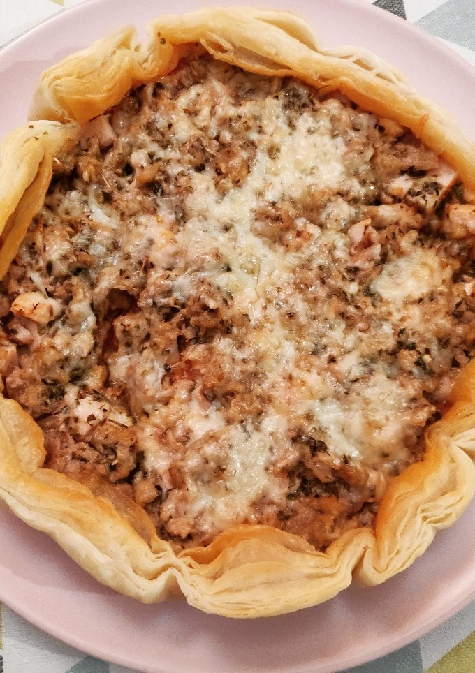 Una foto de Pizza de aprovechamiento en Olla Gm