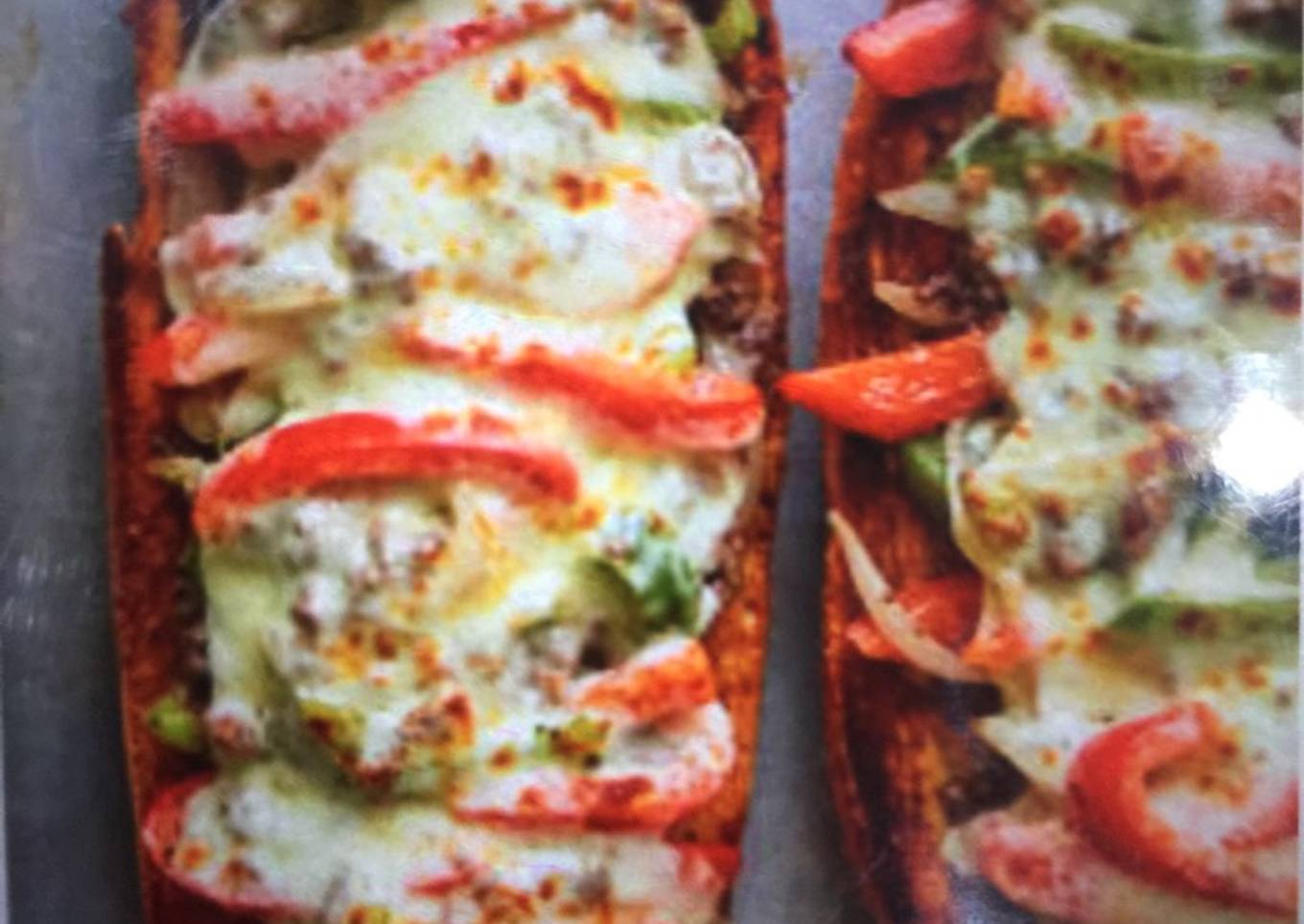 Ground beef mummy bread
