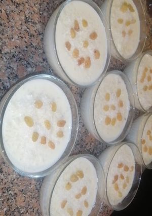 صورة لوصفة الرز بحليب بدون نشا