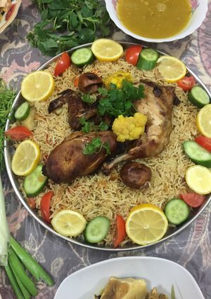 صورة لوصفة مندي الدجاج