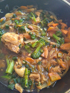 Foto resep Cah sayur dan ayam