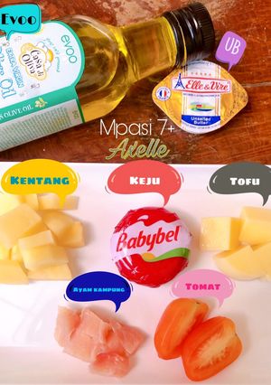 Foto resep Mpasi 4* Potato Cheesy Chicken