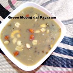 A picture of Green Moong dal Payasam.