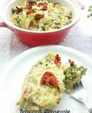 Broccoli Casserole in healthy White sauce