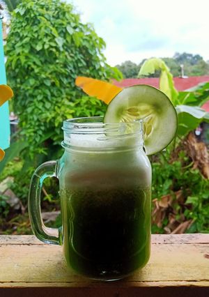 Foto resep Jus Pare, Timun, Seledri, Kurma