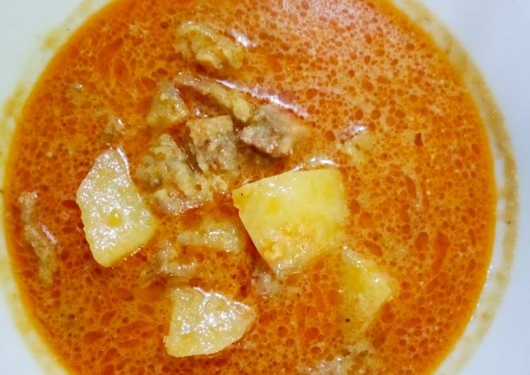 Gulai Tetelan Daging Sapi mix Kentang????