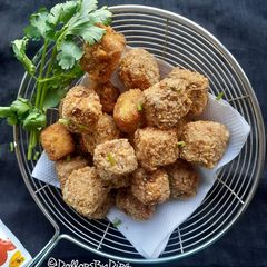 A picture of Paneer popcorns.
