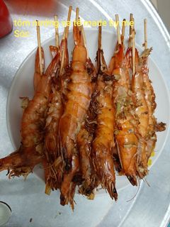 Hình của món Tôm nướng sa tế of mẹ sóc.