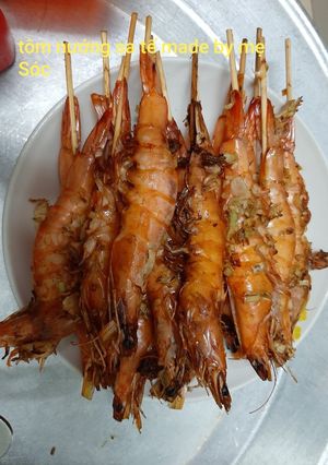 Hình của món Tôm nướng sa tế of mẹ sóc.