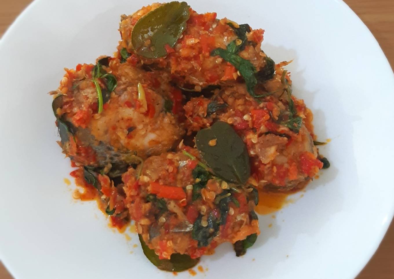 Balado Kemangi Ikan Tenggiri