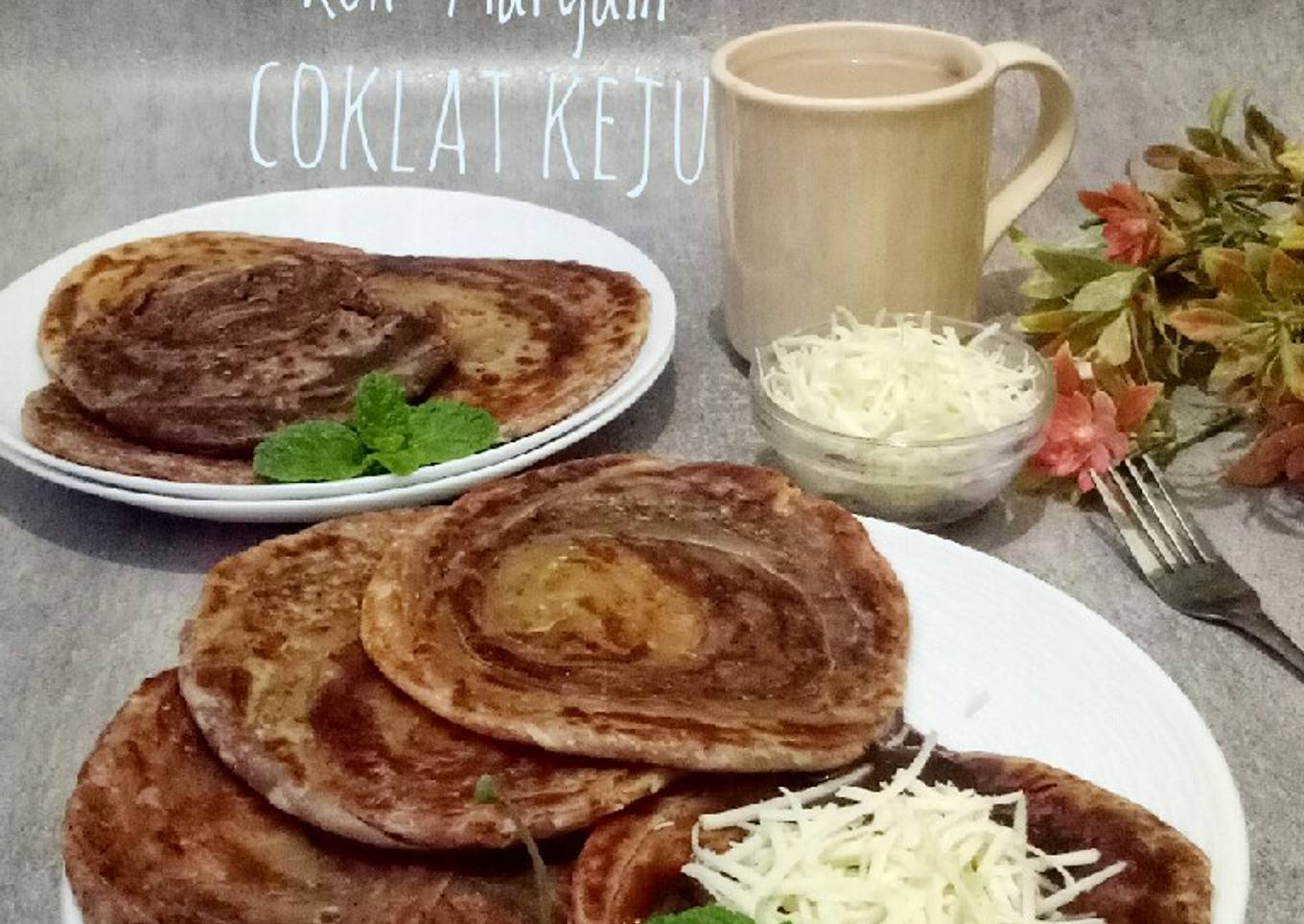 Roti Maryam Coklat Keju