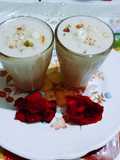 Healthy and tasty Babugosha(Indian pear) lassi