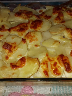 Una foto de Papas a la crema!