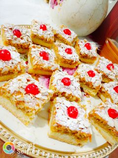 صورة لوصفة حلوى الطبقات🤤⁦