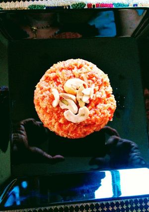 A picture of Gajar halwa.