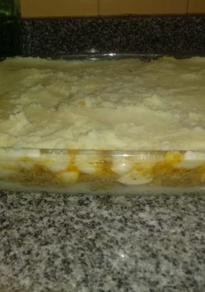 Una foto de Pastel de papas súper rápido