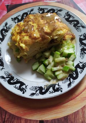 Foto resep Omelet Tahu