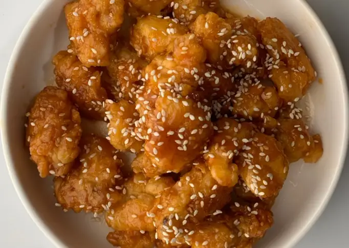 Ayam popcorn saus madu