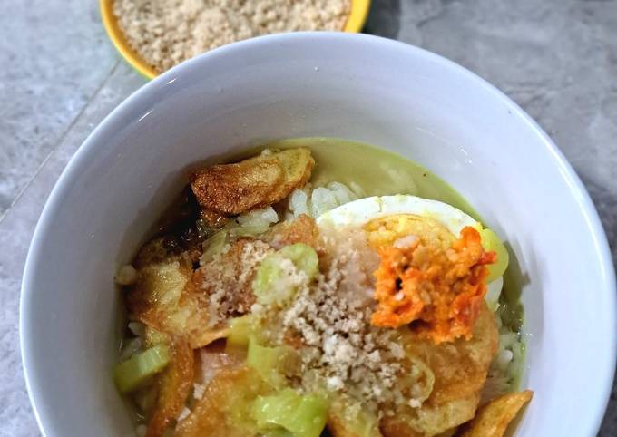 Cara membuat Soto Ayam Bening, Komplit team