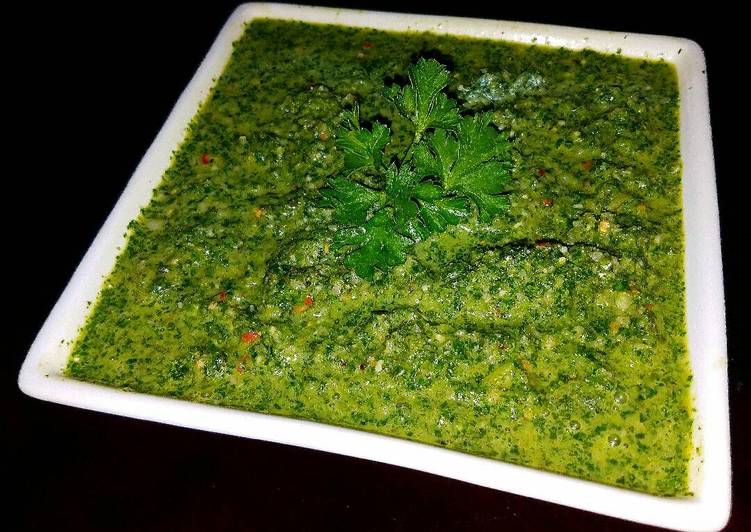 Step-by-Step Guide to Make Perfect Mike&#39;s Garlic Parsley Cilantro Pesto