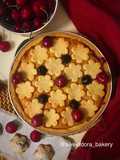 Cherry and Sour Cherry Custard Tart