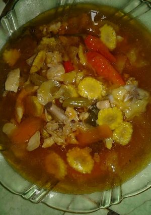 Foto resep Capcay ayam jagung ♡♥♡