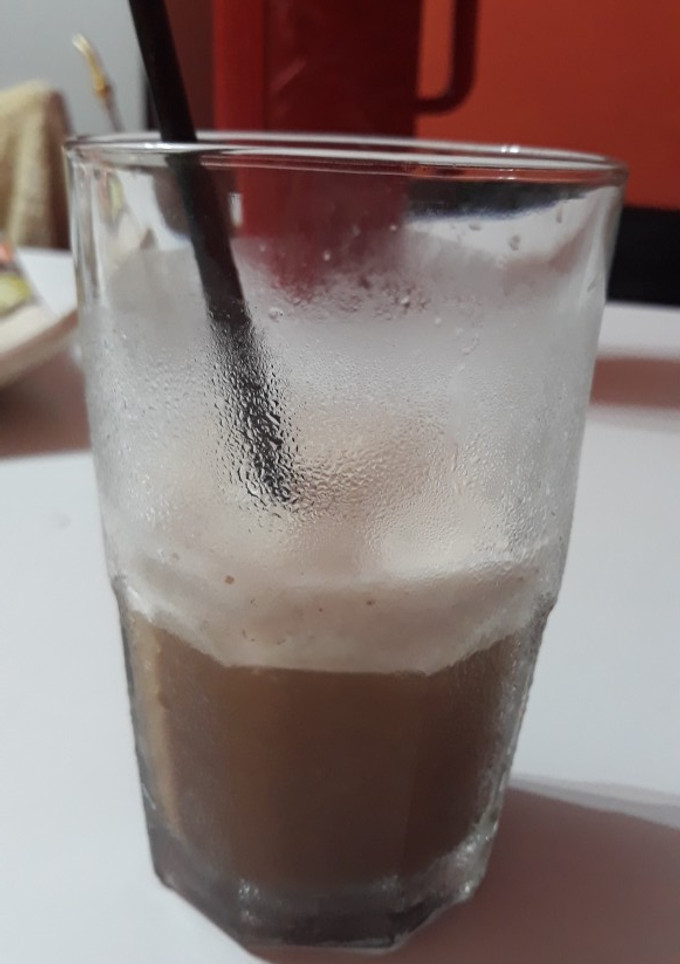 Una foto de Frappé de café fácil