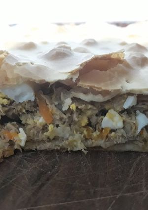 Una foto de Torta rápida de atún