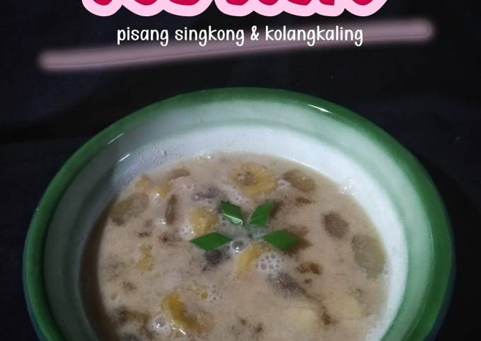 Kolak (pisang singkong kolang kaling)