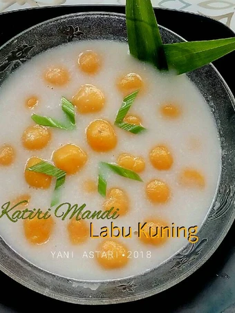 Cara Mudah Menyiapkan Resep Katiri mandi (labu Kuning) yang Enak Banget Anti Ribet, Uenak Banget