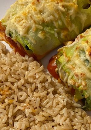 Una foto de Roliños veganos de cabaciño