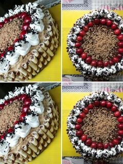 Gesztenyés torta recept fotója