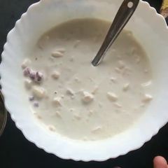 A picture of Instant fruit cream.