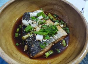 Foto resep Salmon Honey Glazed Teriyaki