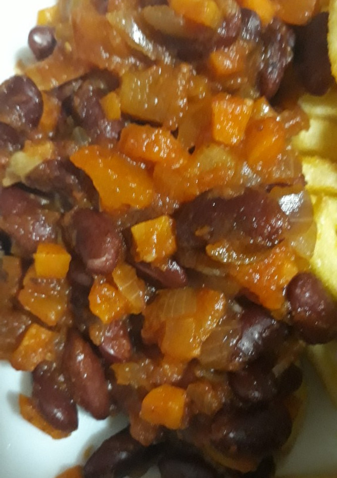 Una foto de Chile vegano