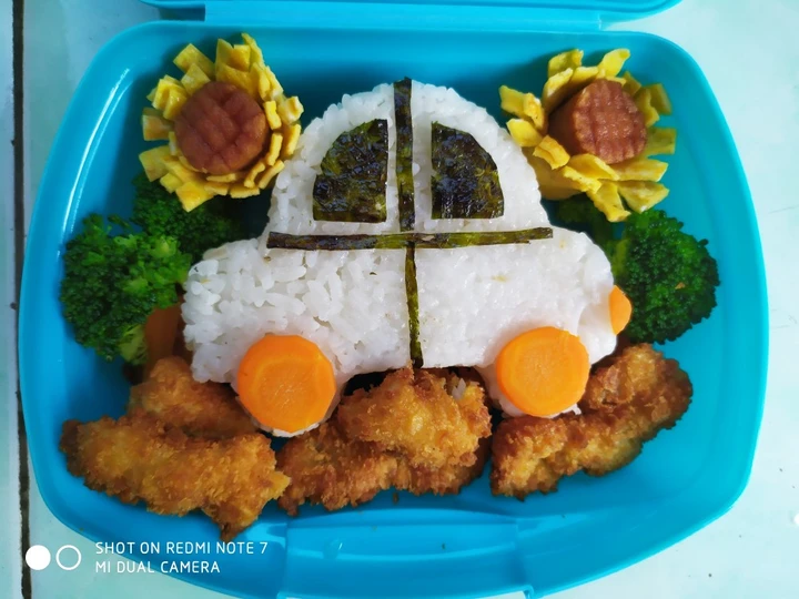 Langkah Gampang Membuat Resep Mini bento ikan crispy ceria yang Menggugah Selera Anti Ribet, Lezat Sekali