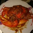 Kepiting saos tiram pedas