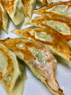 Una foto de Gyoza en el día de resfriado