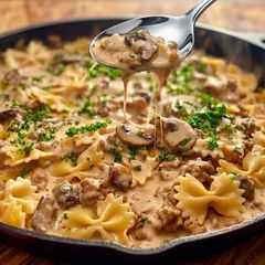 A picture of Simple and Quick Beef Stroganoff.
