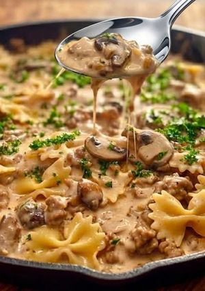 A picture of Simple and Quick Beef Stroganoff.