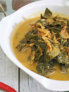 Foto resep Sayur santan pedas daun singkong