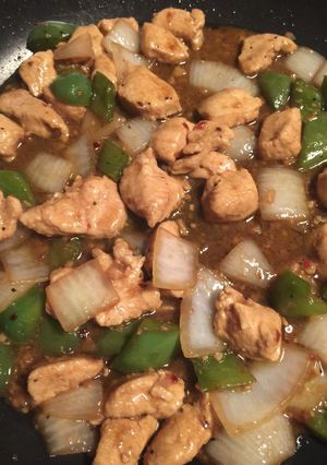 A picture of Slutty Chicken Stir-Fry.