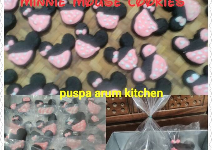 Cara Gampang Membuat Minnie Mouse Cookies ala PAC, Bisa Manjain Lidah