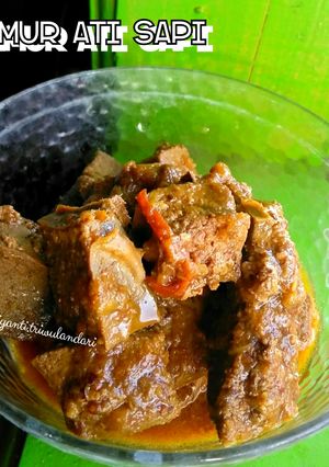 Foto resep Semur Teriyaki Ati Sapi ala #DapoerVirgie