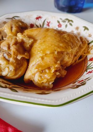 Una foto de Pollo en salsa de tulipán 🌷