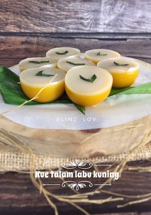 Foto resep Kue Talam Labu Kuning aka Pumpkin - resep kue anti gagal untuk pemula
