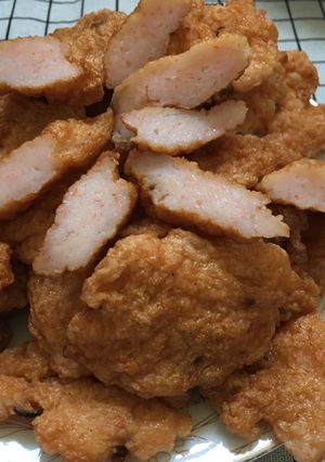 Hình của món Chả tôm cho các con.