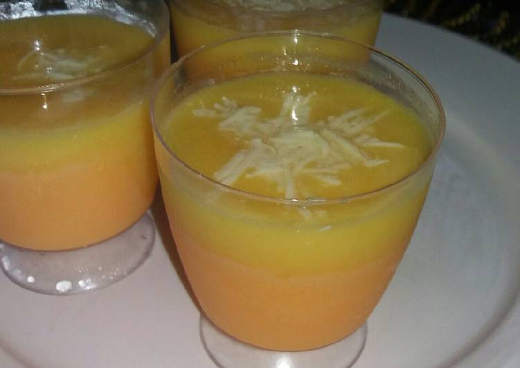 Resep Puding Mangga vla Mangga Cepat