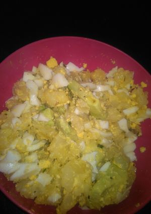 Una foto de Ensalada de papa