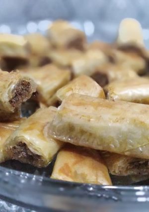 صورة لوصفة چلاش محشي حلاوة سميد 😋